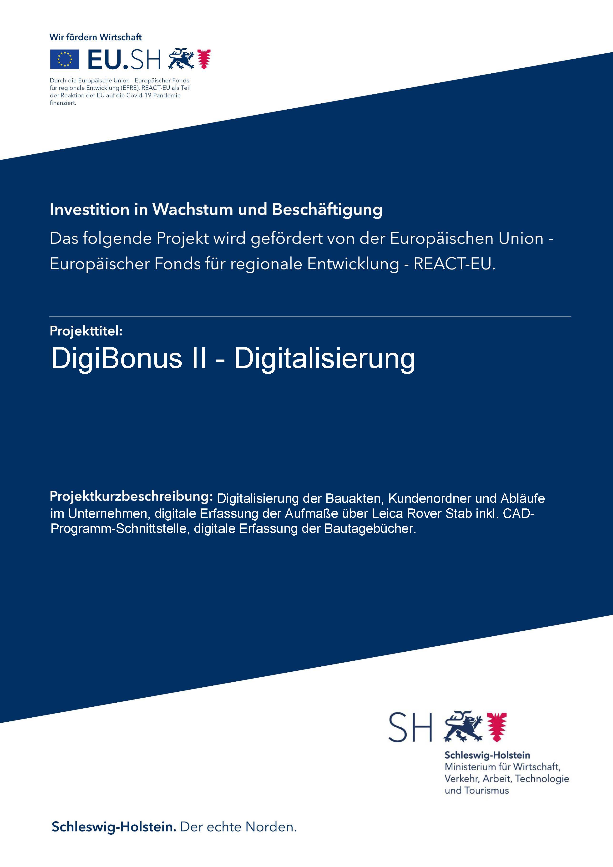 DigiBonus || - Digitalisierung